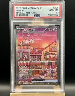 PSA 10 Mew ex 205/165 SAR sv2a 151 (very minor nick) - Pokemon Card Japanese - Image 1