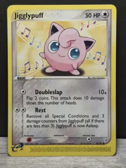 Jigglypuff 41/95 Team Magma vs Team Aqua Regular Pokemon Card - Image 1