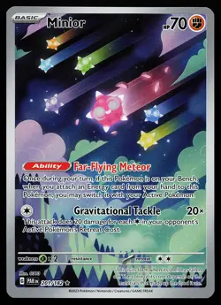 Minior 201/182 Holo Illustration Rare Paradox Rift Pokemon Card - Image 1