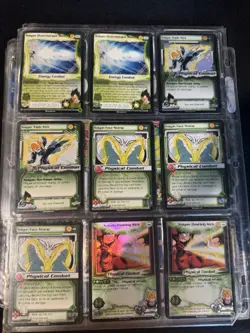 Dragon Ball Z CCG Score Saiyan Saga Card Lot Vegeta-Goku-Trunks Foil Mastery - Image 2