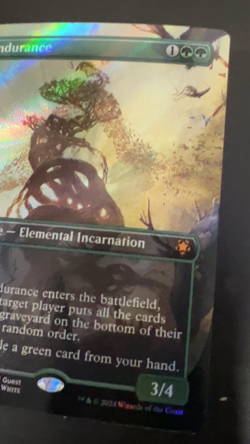 Mtg Endurance Textured Foil Borderless Special Guests SPG MH3 Modern Horizon 3 - Image 2