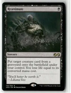 Magic The Gathering Ultimate Masters - Reanimate - Rare #110/254 - Image 1