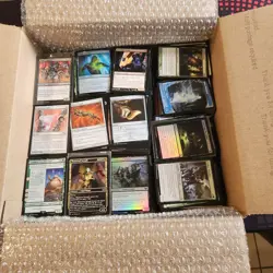 Magic The Gathering Lot! 17LB Box includes a Binder - Image 3