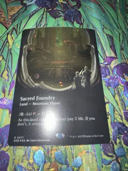 Sacred Foundry (Borderless) (Galaxy Foil) Edge of Eternities Foil - Image 2