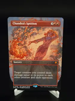 MTG - Chandra’s Ignition - NM Borderless - Aetherdrift Special Guest - Image 1