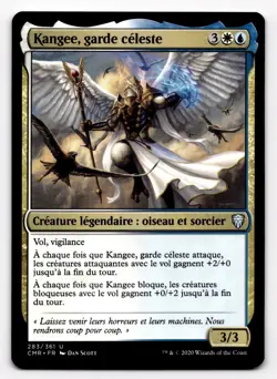 MTG KANGEE, SKY WARDEN COMMANDER LEGENDS 283 Kangee, garde celeste French - Image 1