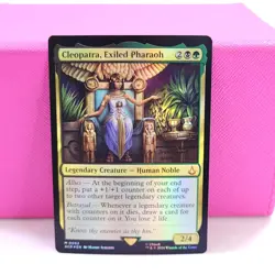 MTG - Cleopatra, Exiled Pharaoh Universes Beyond: Assassin's Creed (LP Foil) - Image 1