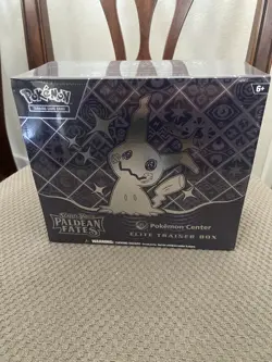 Paldean Fates Pokemon Center Exclusive Elite Trainer Box Factory Sealed! - Image 1