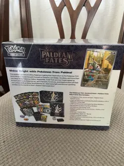Paldean Fates Pokemon Center Exclusive Elite Trainer Box Factory Sealed! - Image 3