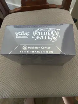 Paldean Fates Pokemon Center Exclusive Elite Trainer Box Factory Sealed! - Image 5