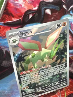 Pokemon TCG - Flygon 101/094 Phantasmal Flames Illustration Rare Holo Raw Card - Image 2