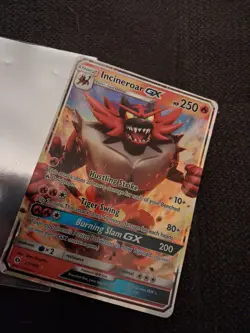 Pokemon Incineroar GX TCG Sun & Moon Holo Ultra Rare Card 27/149 - Image 4