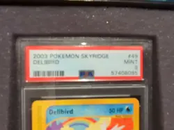 2003 Pokemon Skyidge Delibird 49/144 PSA 9 Mint - Image 5