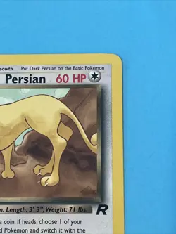 Pokemon TCG Team Rocket #42/82 Dark Persian 1st Edition LP - Image 2