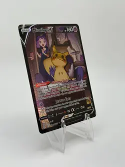 Pokemon Mimikyu V Trainer Gallery Ultra Rare Brilliant Stars TG16/TG30 SWSH09 - Image 3