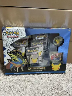 Pokemon 25th Anniversary Celebrations Zacian Promo Deluxe Pin Collection SEALED - Image 1