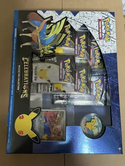 Pokemon 25th Anniversary Celebrations Zacian Promo Deluxe Pin Collection SEALED - Image 2