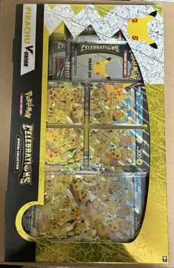 Pokemon Celebrations 25th Anniversary Pikachu V-union Premium Playmat Collection - Image 2
