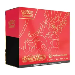 Scarlet & Violet Base Pokemon Center Exclusive Elite Trainer Box (Koraidon) ETB - Image 1