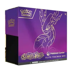 Scarlet and Violet Base Pokemon Center ETB Miraidon Art Sealed - Image 1