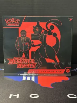 Pokemon Destined Rivals ETB Elite Trainer Box - SV10: Destined Rivals Sealed - Image 1
