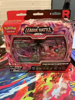 Pokemon Team Rocket's Mewtwo ex League Battle Deck New Sealed - Image 1