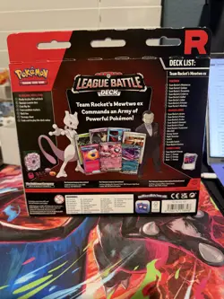Pokemon Team Rocket's Mewtwo ex League Battle Deck New Sealed - Image 2