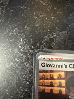 The Pokemon Company Giovanni's Charisma 204/165 SV151 Full Art Trainer Holo - Image 2