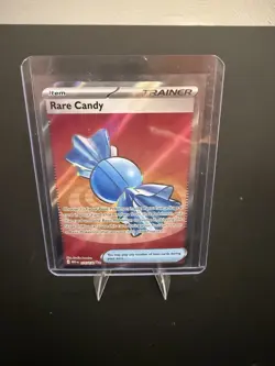 Rare Candy 175/132 Me01: Mega Evolution Ultra Rare Trainer Holo Pokemon TCG - Image 1