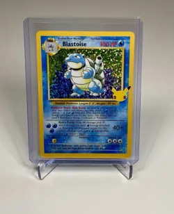 Blastoise 2/102 Holo Pokemon TCG 25th Celebrations NM Mint - Image 1
