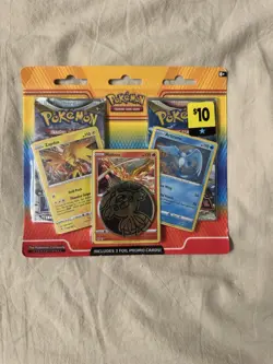Pokemon TCG: Enhanced 2-Pack Blister Pack Articuno, Zapdos, & Moltres - Image 1