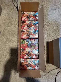👀ERROR POKEMON Mega evolution phantasmal flames booster box case error - Image 1