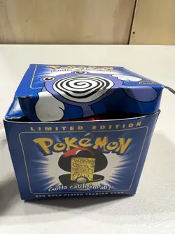 Pokemon Poliwhirl 23k Gold Plated Sealed Burger King 1999 Movie Promo - Image 2