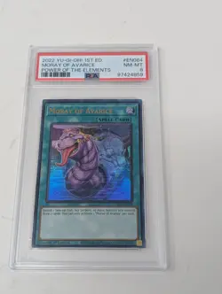 Moray of Avarice POTE-EN084 Ultra Rare 1st Edition YUGIOH PSA 8 - Image 1
