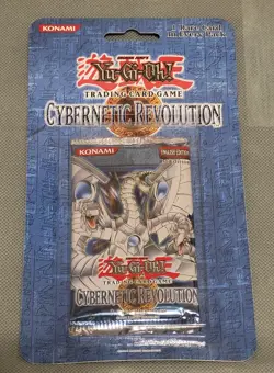 Yugioh GX Cybernetic Revolution 1st Edition Blister Pack Sealed 2005 - Image 1