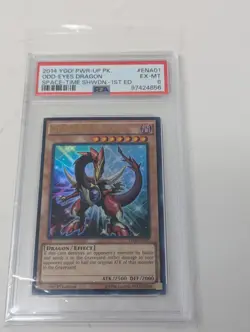 Yu-Gi-Oh! Odd-Eyes Dragon YS14-ENA01 Ultra Rare 1st Edition PSA 6 - Image 1