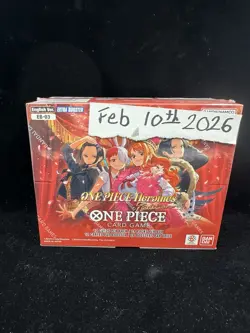 Sealed Heroines Edition Extra Booster Box EB-03 One Piece IN HAND SHIPS NOW - Image 1