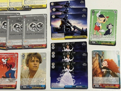 Weiss Schwarz TCG Disney 100 Card Lot 420+ cards With Foil Japanese Star Wars - Image 2