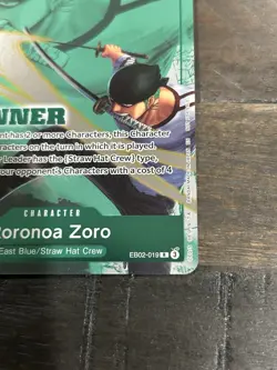 Roronoa Zoro (Winner Pack 2025 Vol. 3) EB02-019 One Piece Promotion Cards Foil - Image 3