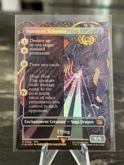 Summon: Bahamut #356 Mythic Foil – NM Raw Card - Image 1