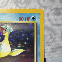 Pokemon Card Lapras 10/62 Fossil HOLO RARE - MP - Image 5