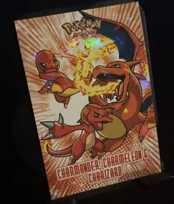 Pokemon Card Database Attacks Kanto Holo Charmander Charmeleon Charizard TagTeam - Image 1