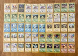 Pokemon Neo Genesis 394 card Lot Vintage Rare NM- Unlimited WOTC 2000 - Image 3