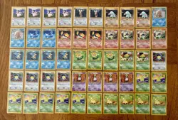Pokemon Neo Genesis 394 card Lot Vintage Rare NM- Unlimited WOTC 2000 - Image 4