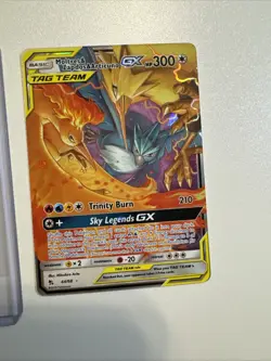Moltres & Zapdos & Articuno Gx 44/68, Pokemon Card Hidden Fates Tag Team - Image 1