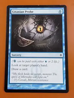 1x Gitaxian Probe (LP) | New Phyrexia | MTG MAGIC CARDS - Image 1