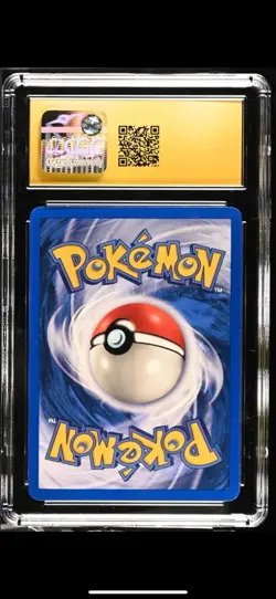 CGC 10 PRISTINE Nidoran 55/102 Base Set Pokemon Card - Image 2