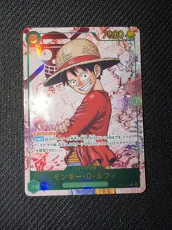 Monkey D. Luffy OP13-118 SEC Alt Art Carrying on His Will ONE PIECE Card Chinese - Image 1