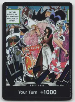 DON!! Card (Alternate Art) - OP07 500 Years in the Future # DON!! Foil NM - Image 1