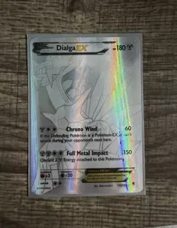 Pokemon Dialga Ex Full Art Ultra Rare Card 122/119 Secret Rare Phantom Forces - Image 1